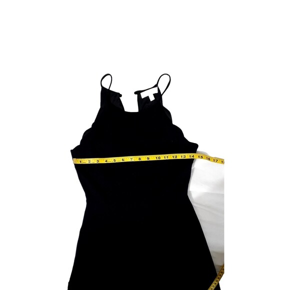 Monteau Los Angeles Dress Size M Black Short Sleeve # 88 - Picture 4 of 4